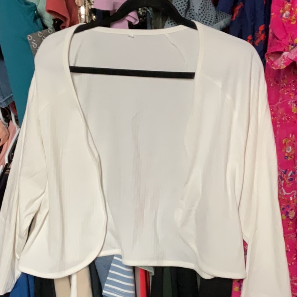 White Cardi